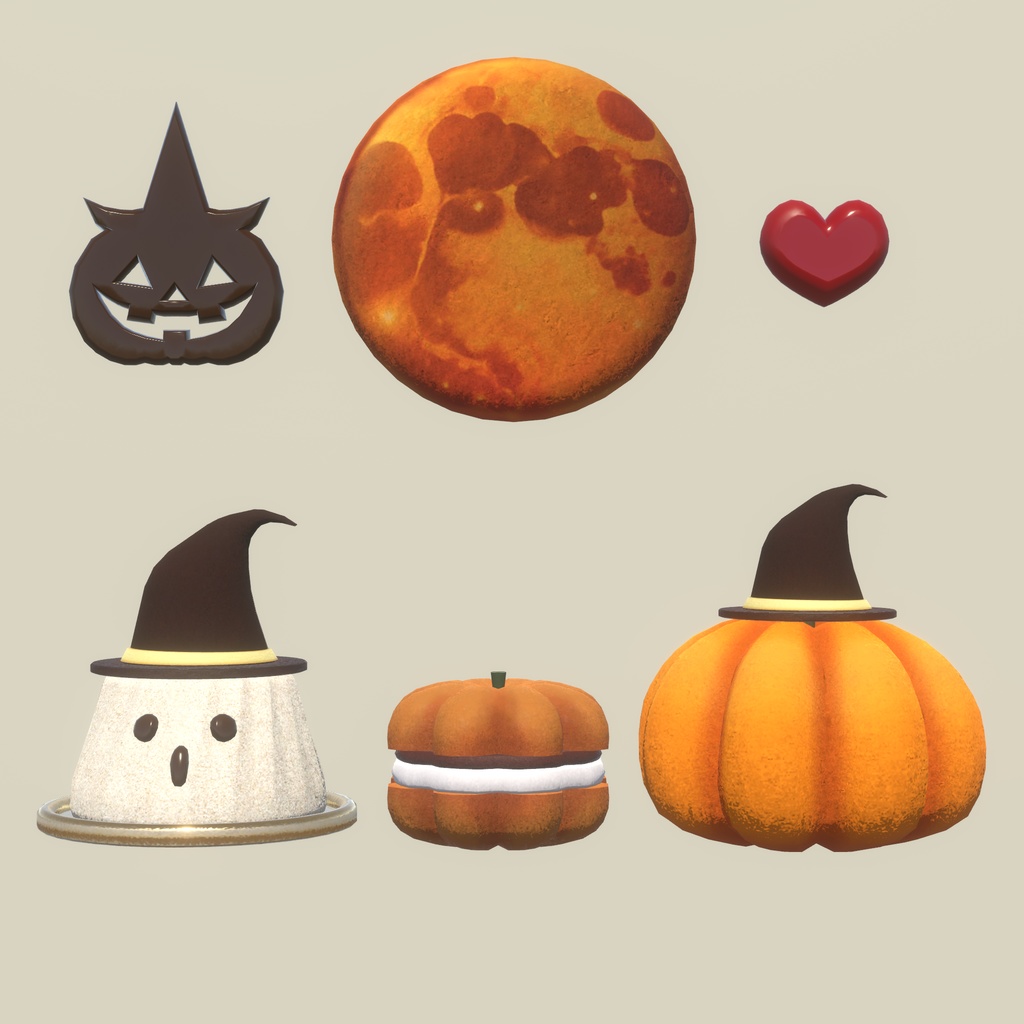 ハロウィン~真夜中のおやつ~(78点)