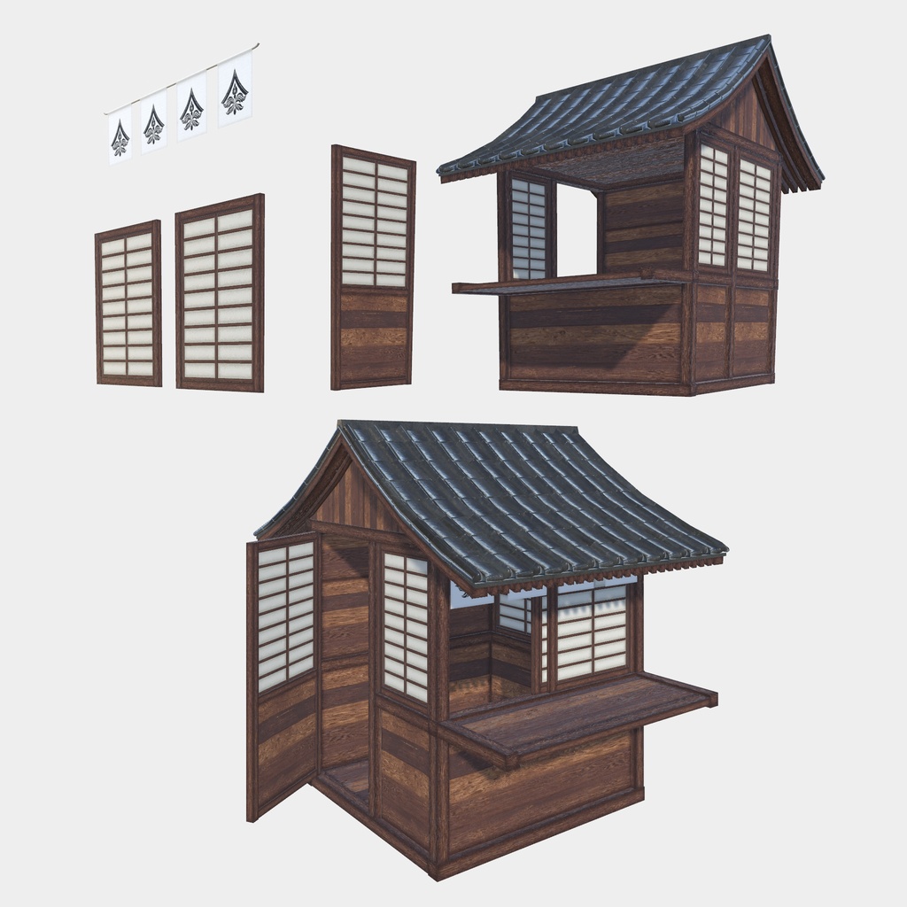 【VRChat想定】新年おもち時間(86点)