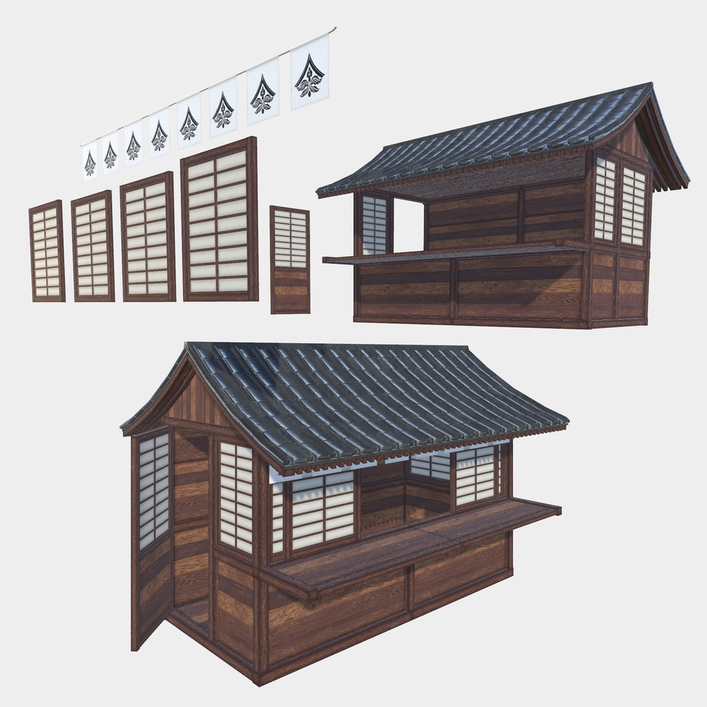 【VRChat想定】新年おもち時間(86点)