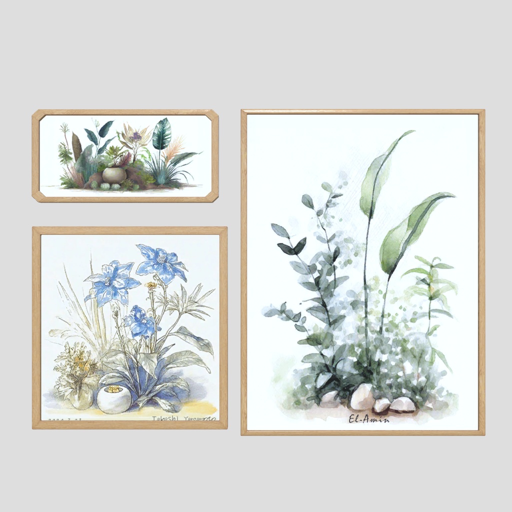 森のアトリエ部屋(37点)