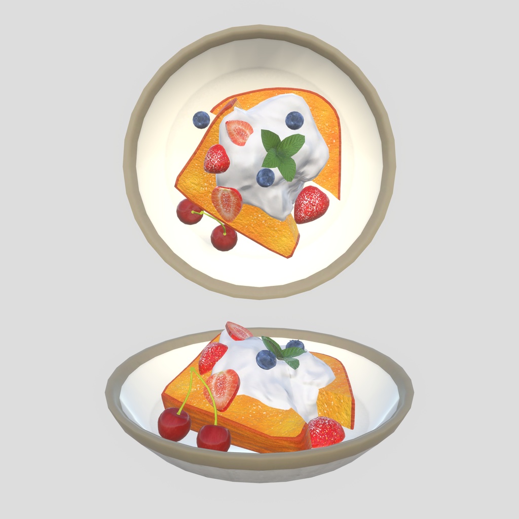 【VRChat想定】贅沢な朝食(61点)