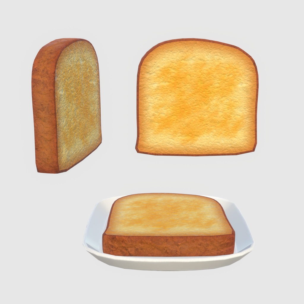 【VRChat想定】贅沢な朝食(61点)