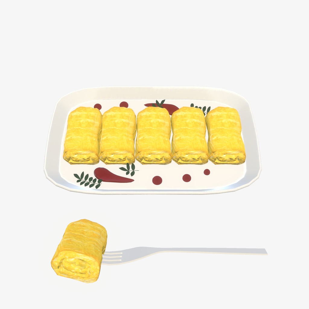 【VRChat想定】贅沢な朝食(61点)