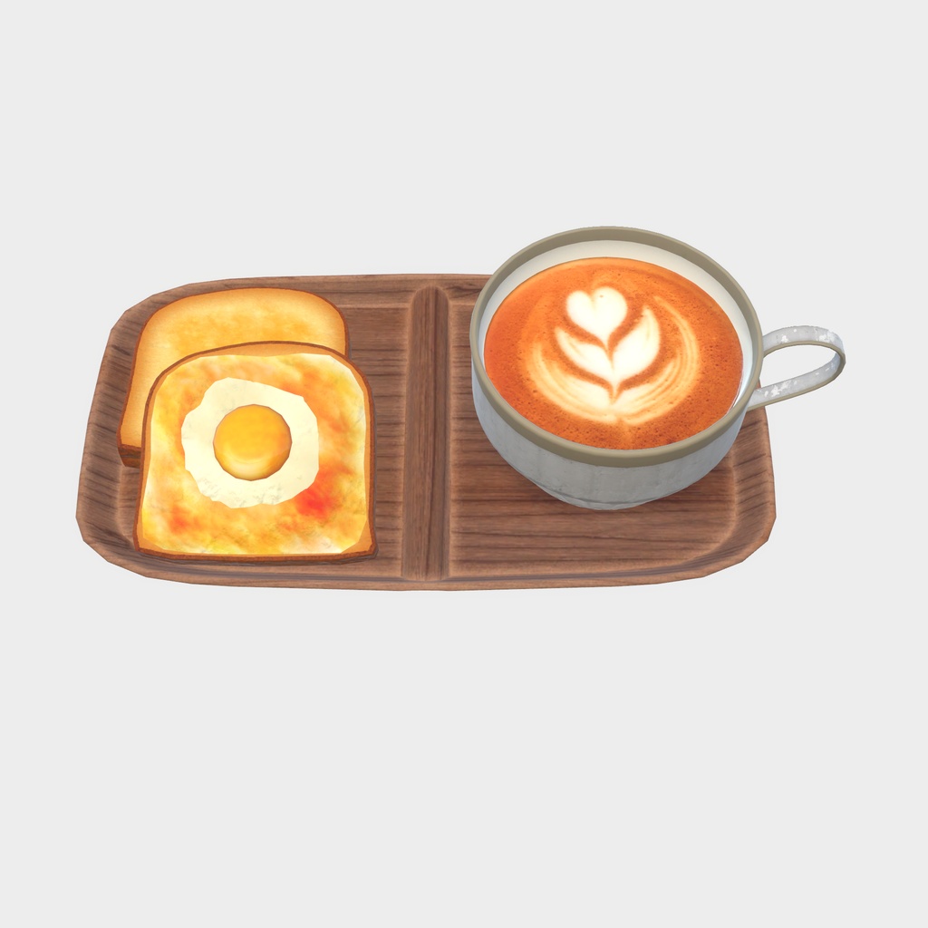 【VRChat想定】贅沢な朝食(61点)