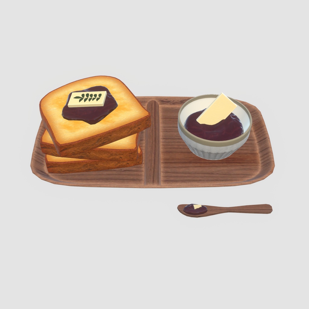 【VRChat想定】贅沢な朝食(61点)