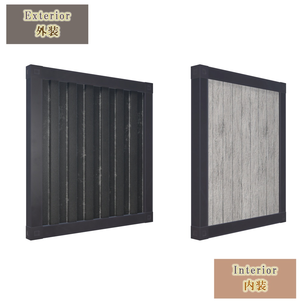 コンテナハウスキット(19点)+5色