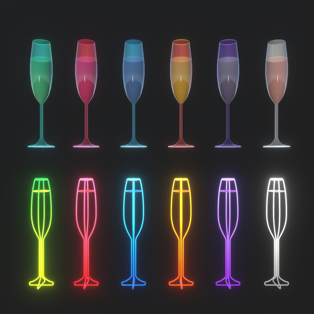 夜の店舗やイベントに使えそうなネオン(76点)