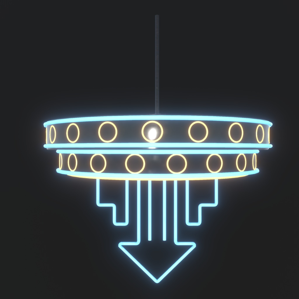 夜の店舗やイベントに使えそうなネオン(76点)