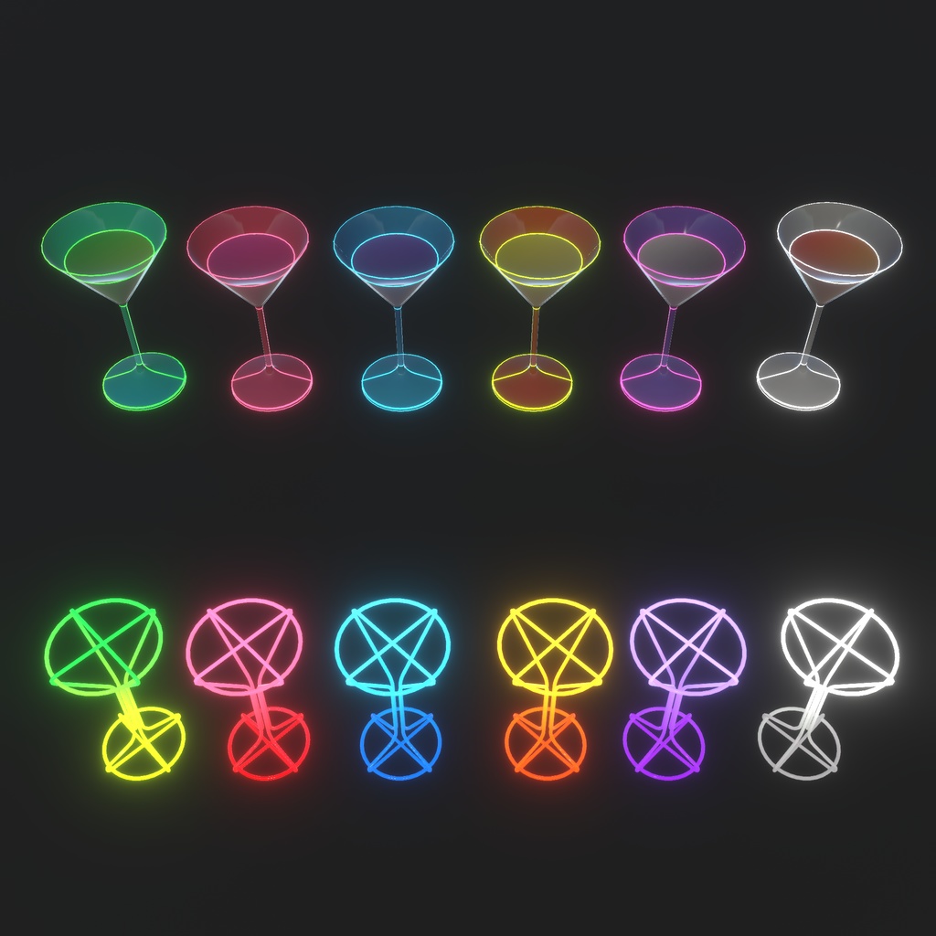 夜の店舗やイベントに使えそうなネオン(76点)