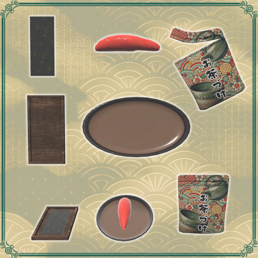 おにぎり作りアセット(58点)