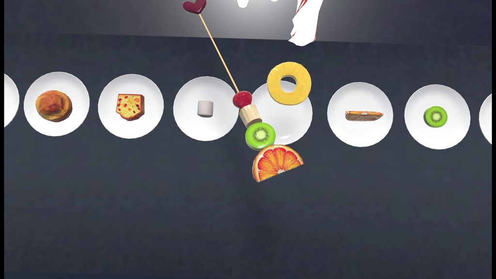 【VRChat想定】チョコレートファウンテン(61点)