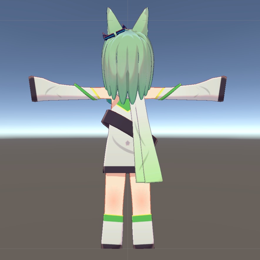 ミスト - オリジナル3dモデル【VRChatアバター】