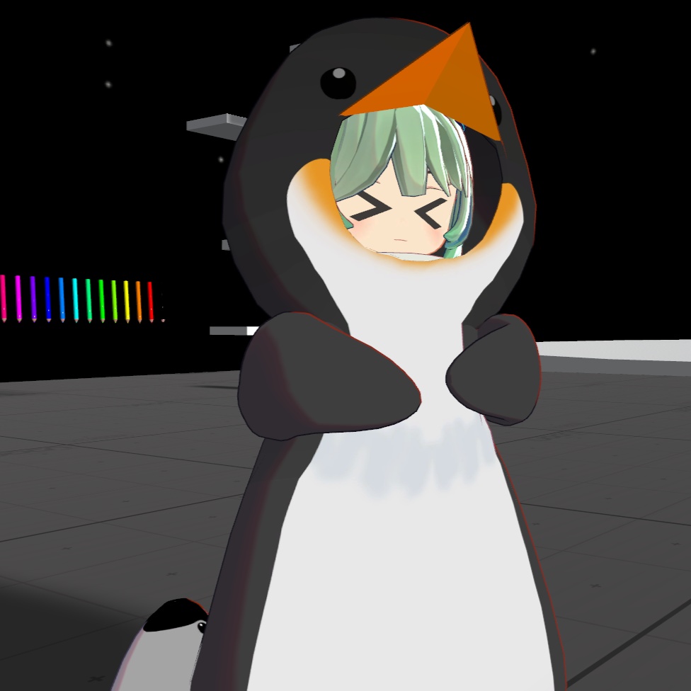 【MA使用】ペンギン服【まめひなた・ミスト対応衣装】
