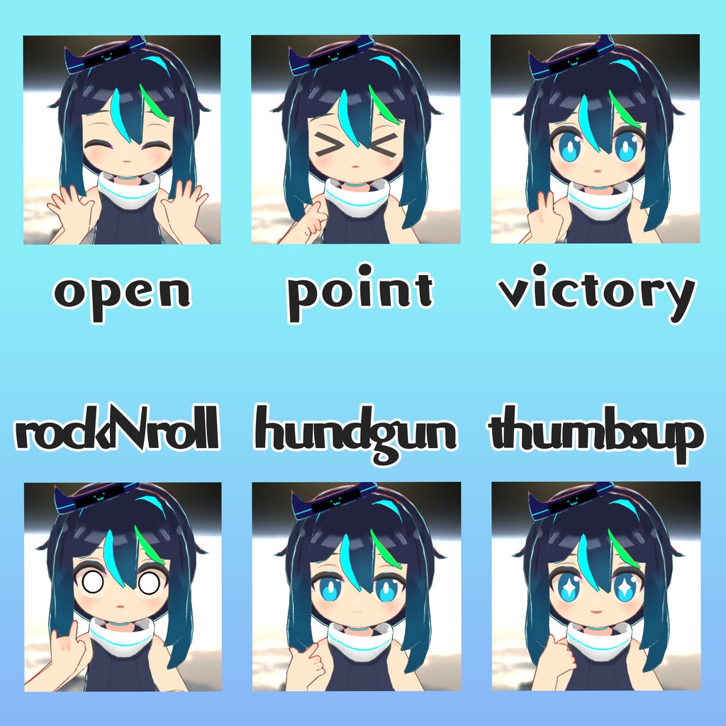 アロー - オリジナル3dモデル【VRChatアバター】