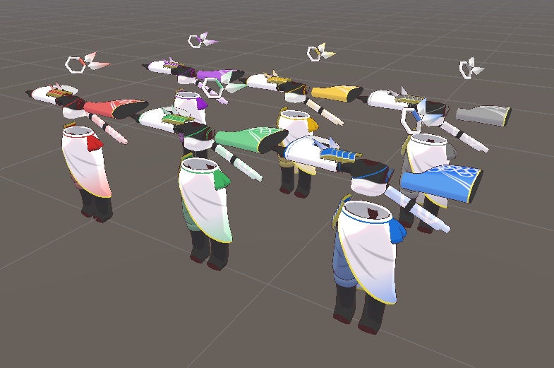 六の巫女【まめひなた対応衣装】