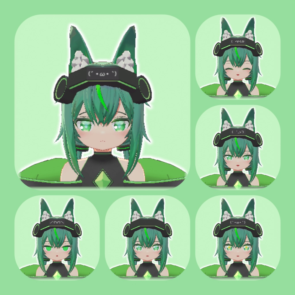 ルミネ / Lumine (V2アップデート)【VRChat向けオリジナルアバター】