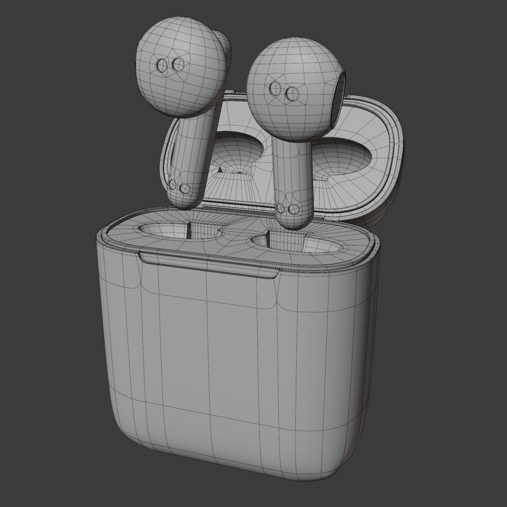 3Dmodel_Wireless Earphones