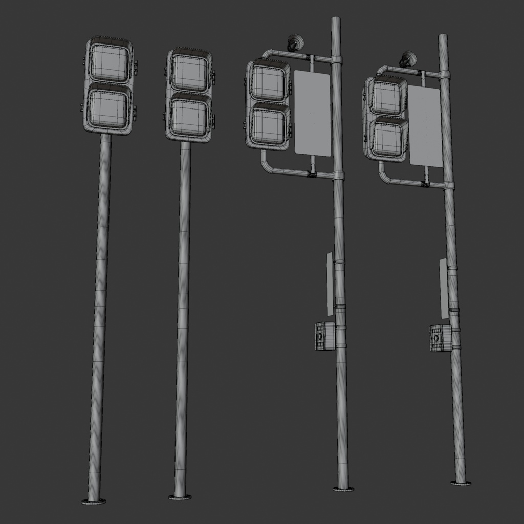 3Dmodel_Traffic Lights