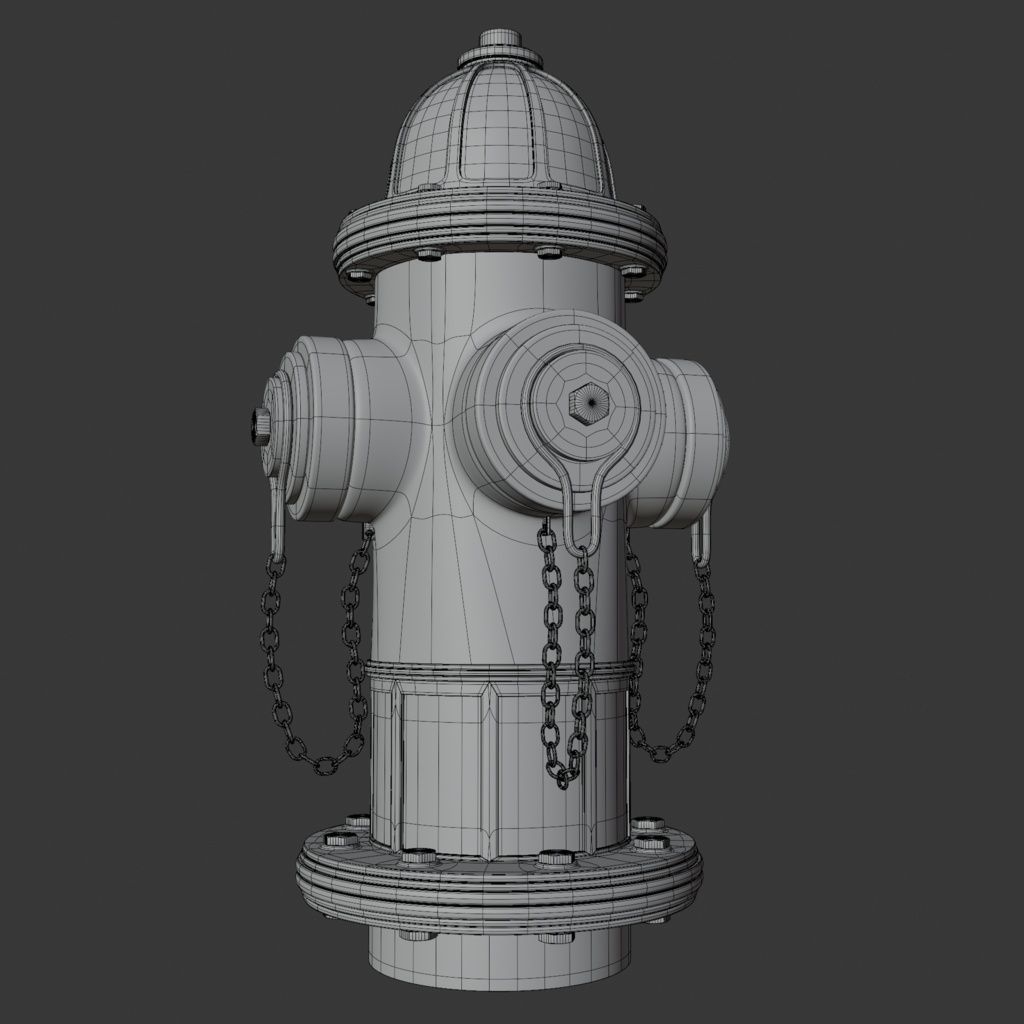 3Dmodel_Fire Hydrant