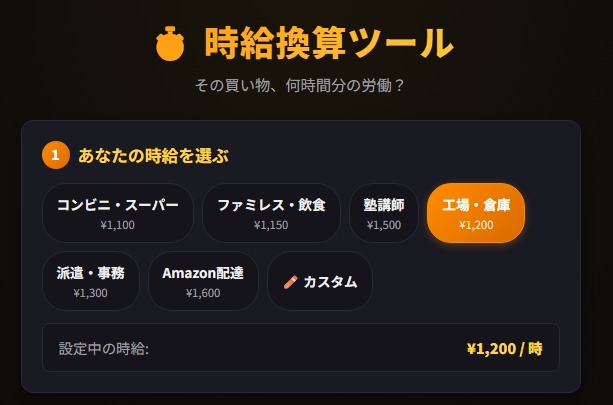 【NO.3】そのスニーカー、何時間分の労働か計算したら買うのやめた話【時給換算ツール・無料】