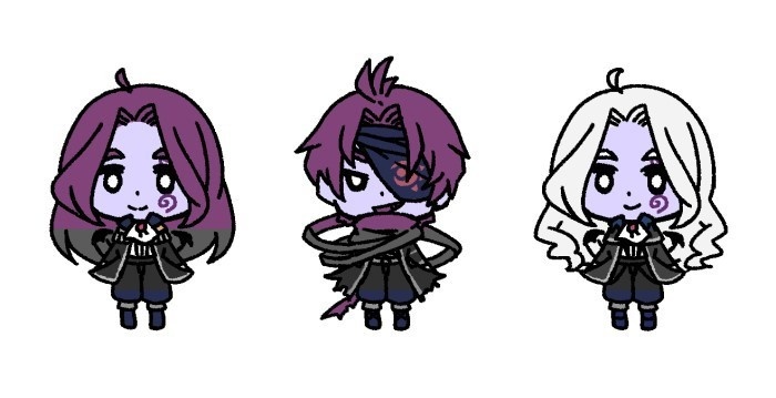 魔族兄弟ミニアクリルスタンド