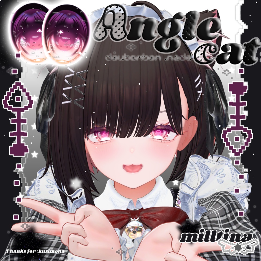 ʚɞ【11Avatar対応】Anglecat- eyes texture ʚɞ