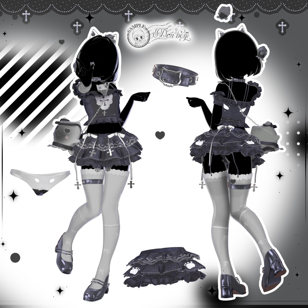 【8アバター対応】  ⊹♡ Oh my ghost ♡ ⊹