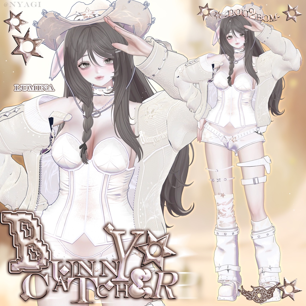 新品SALE中 【16アバター対応】✮˚ ˖ BUNNY Catcher ⁺✞ .⊹