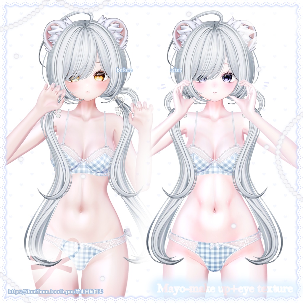 Sale中⋆˙⟡♡。 Mayo huwahuwa- make up body texture +eye texture⋆˙⟡♡