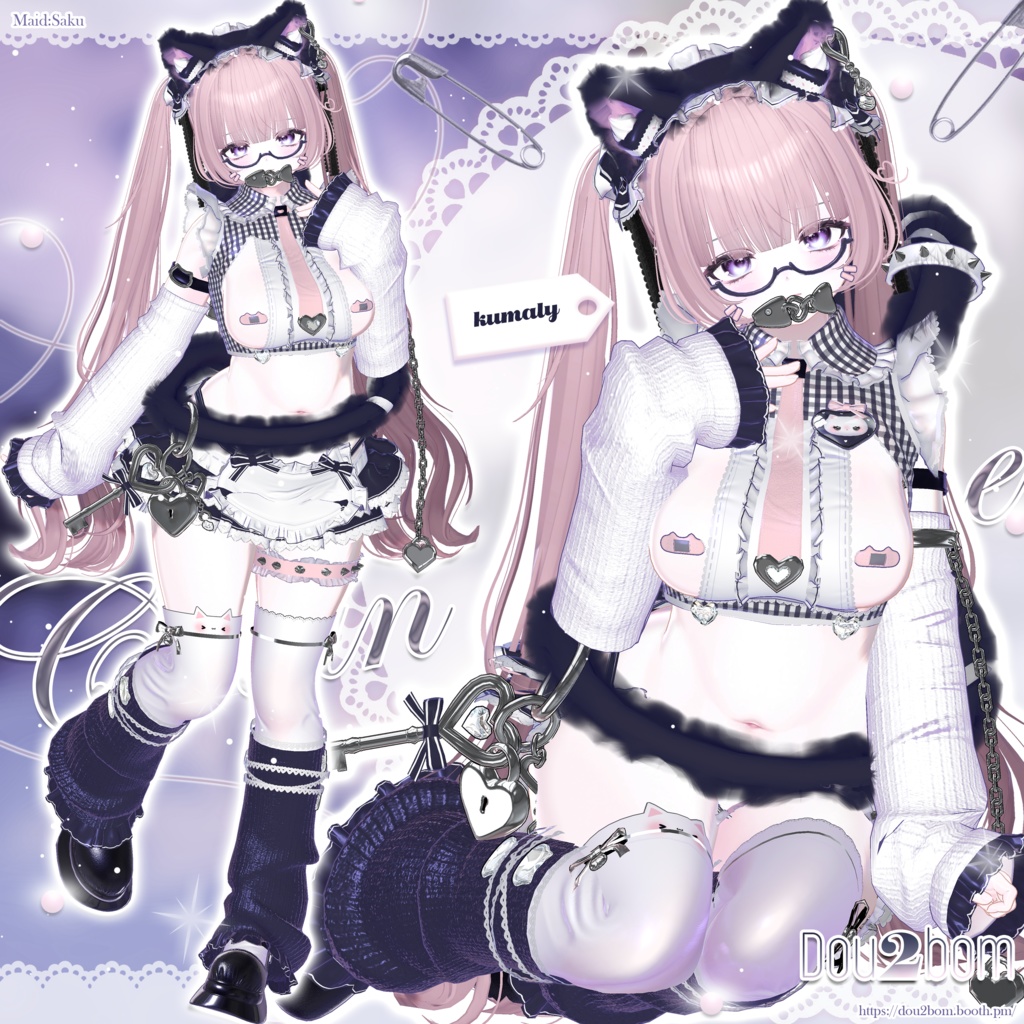 Sale中 【15アバター対応】>𐋣<🐾Ms. Lavina-Cat in the kitchen