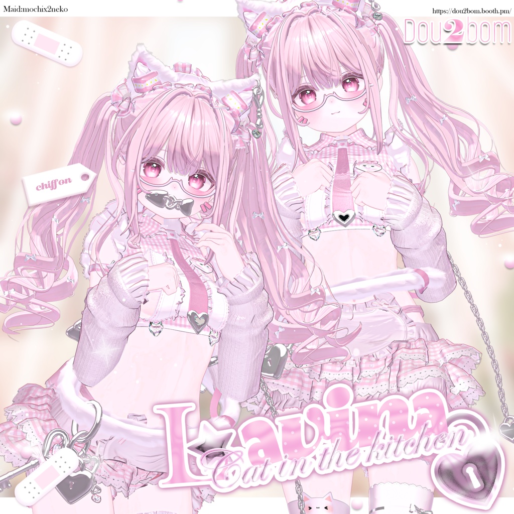 Sale中 【15アバター対応】>𐋣<🐾Ms. Lavina-Cat in the kitchen