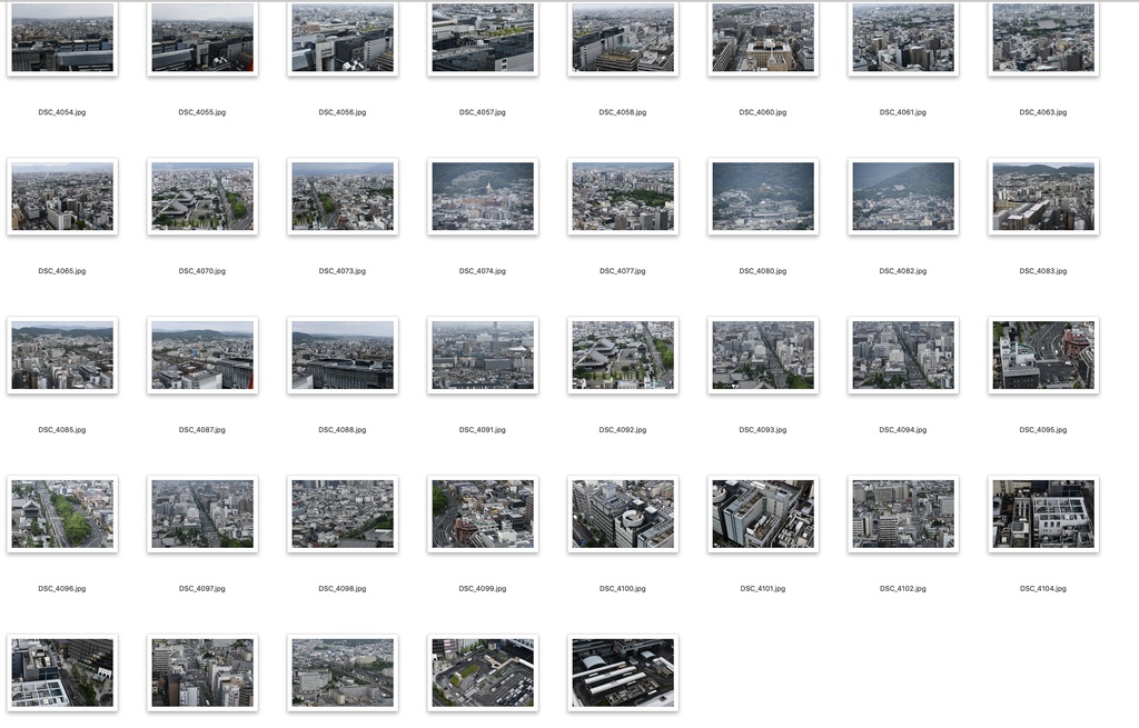 背景資料画像「街並み俯瞰」556枚!東京・横浜・名古屋・京都・大阪*トレス・加工OK【BOOTH版限定】