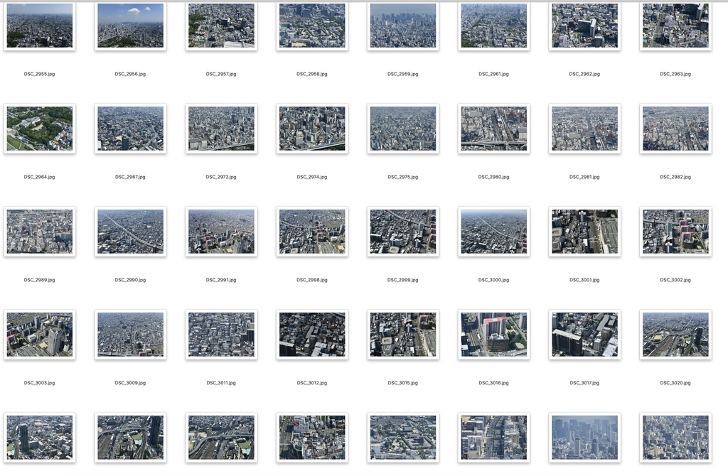 背景資料画像「街並み俯瞰」556枚!東京・横浜・名古屋・京都・大阪*トレス・加工OK【BOOTH版限定】