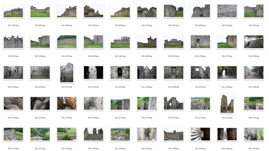 【背景資料画像】古城・廃城・修道院跡・墓地イギリス編