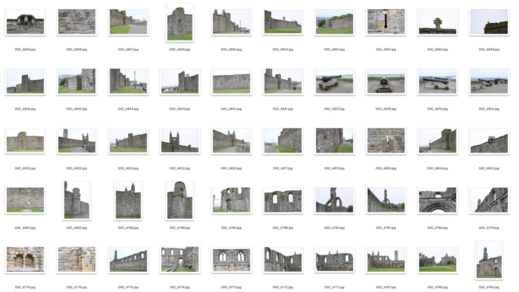 【背景資料画像】古城・廃城・修道院跡・墓地イギリス編