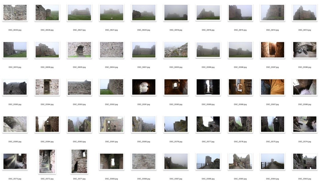 【背景資料画像】古城・廃城・修道院跡・墓地イギリス編