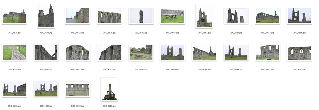 【背景資料画像】古城・廃城・修道院跡・墓地イギリス編