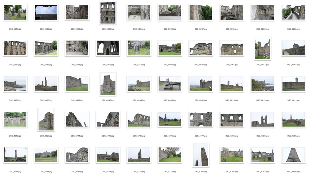 【背景資料画像】古城・廃城・修道院跡・墓地イギリス編