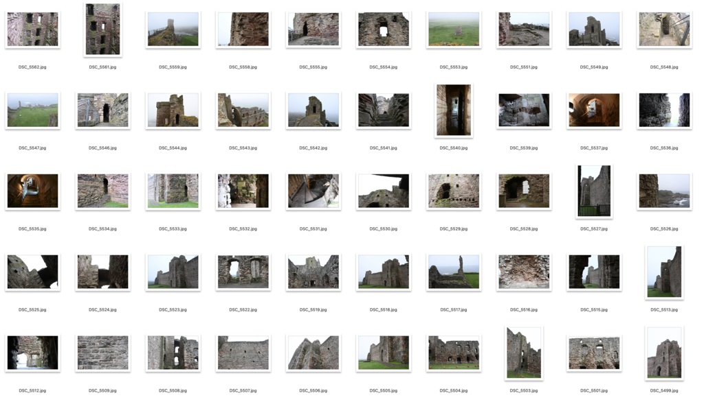 【背景資料画像】古城・廃城・修道院跡・墓地イギリス編