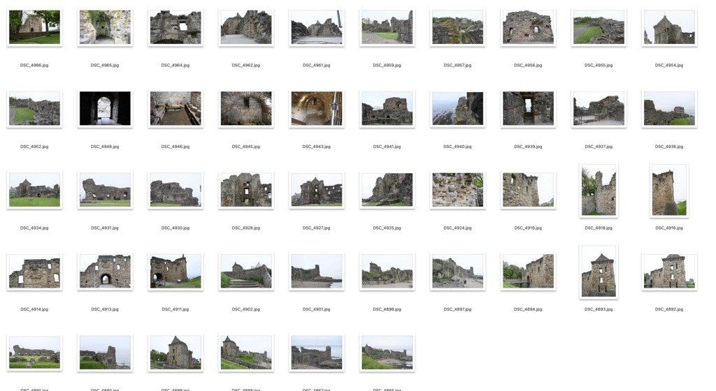 【背景資料画像】古城・廃城・修道院跡・墓地イギリス編