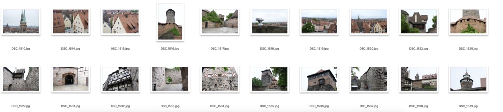 【背景資料画像】ドイツ・ニュルンベルクの街並みと教会