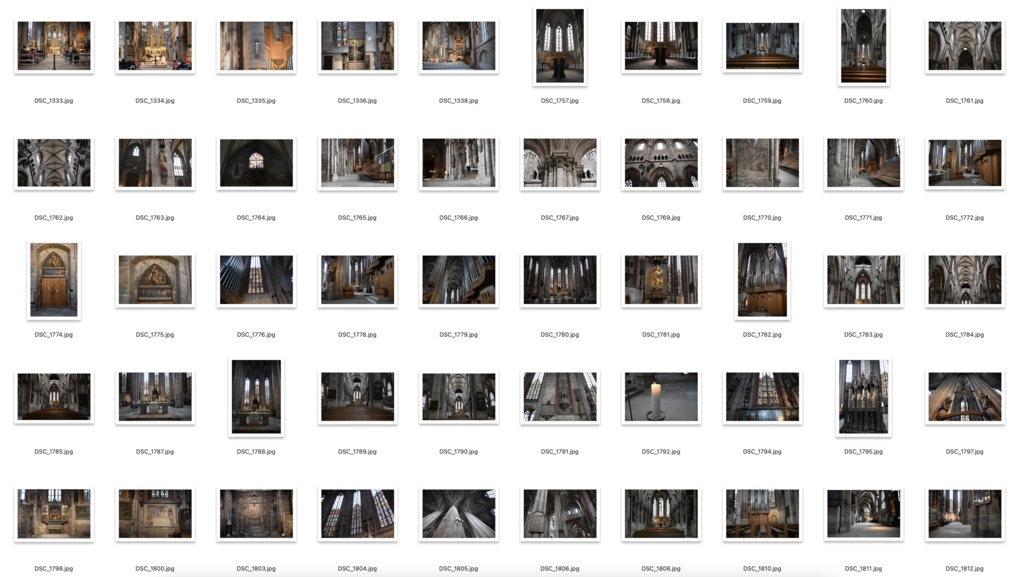 【背景資料画像】ドイツ・ニュルンベルクの街並みと教会