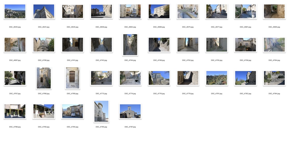 【背景資料画像】フランス・プロヴァンスの美しい村