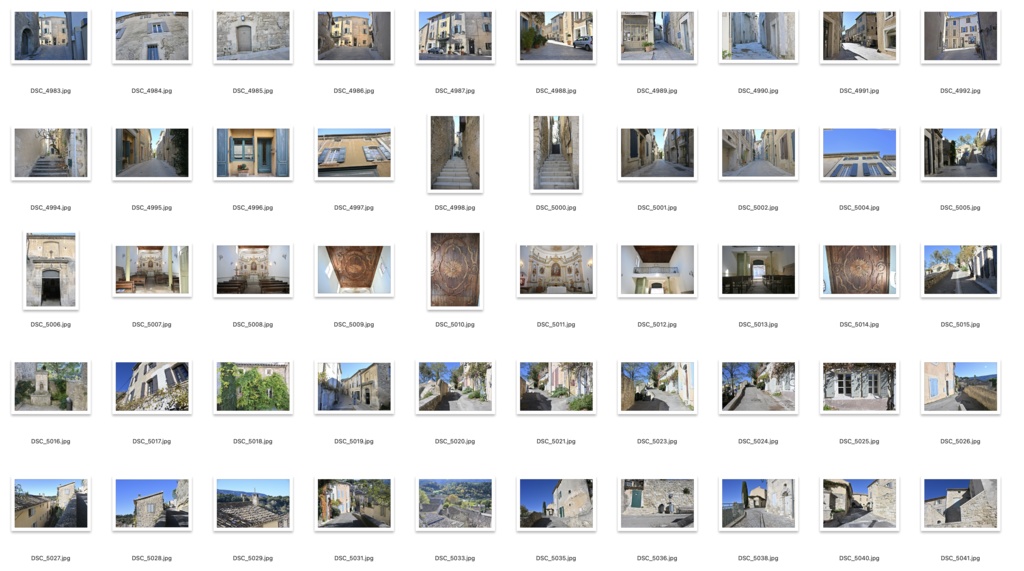 【背景資料画像】フランス・プロヴァンスの美しい村