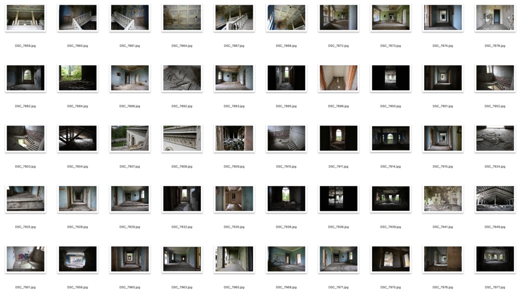 【背景資料画像】廃墟サナトリウム編