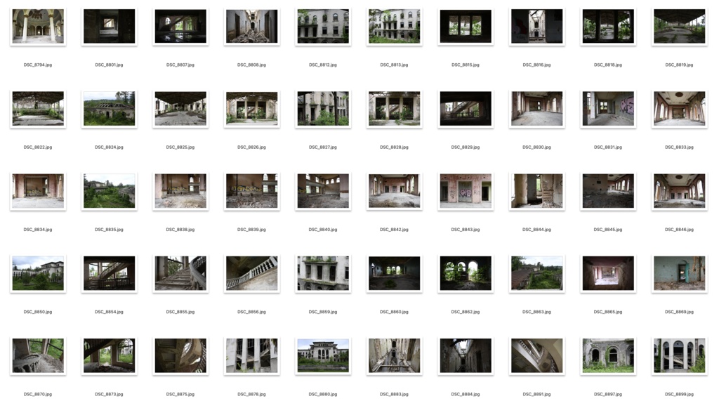 【背景資料画像】廃墟サナトリウム編