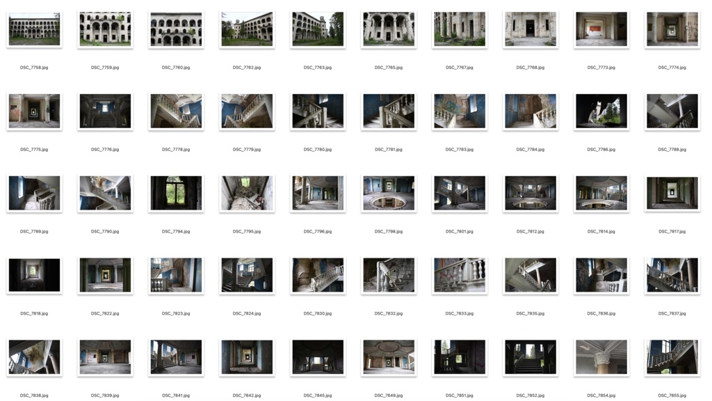 【背景資料画像】廃墟サナトリウム編