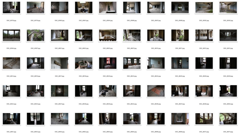 【背景資料画像】廃墟サナトリウム編