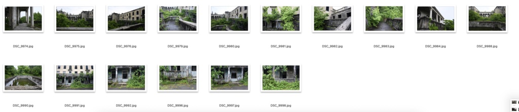 【背景資料画像】廃墟サナトリウム編