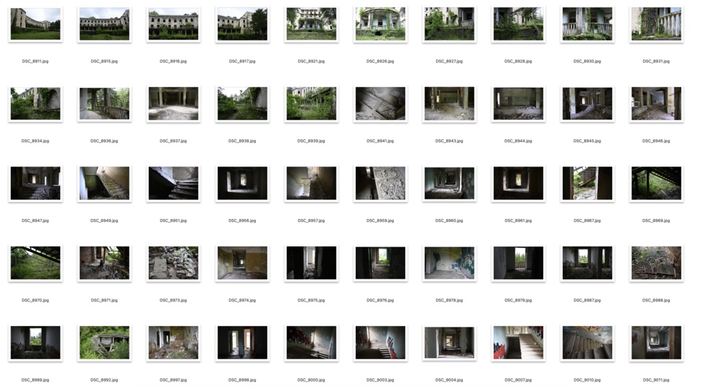 【背景資料画像】廃墟サナトリウム編